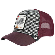 goorin-bros-dapper-rooster-houndstooth-trucker-hat---burgundy-35922145