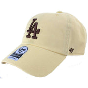 47-brand-mlb-los-angeles-dodgers-clean-up-cap---butter-yellow-34432483