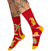 powder-chilled-cheetah-socks---raspberry-pink-34428486