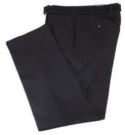 BRUHL Robert Classic Wool Mix Smart Trousers - Black