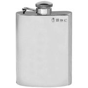 english-pewter-company-6oz-plain-captive-top-flask---silver-34472497