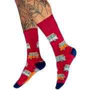 powder-vintage-van-socks---fuchsia-pink-34428481