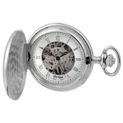 burleigh-hunter-mechanical-pocket-watch---chrome-silver-34481088