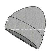 falke-pure-cashmere-ribbed-beanie---heather-grey-34439523