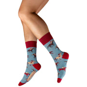 powder-vintage-race-horses-socks---blueredbeige-35503655