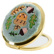 powder-embroidered-happy-acorn-compact-mirror---ice-blue-34477331