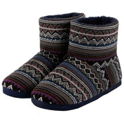 totes-toasties-fair-isle-knit-boot-slippers---blue-34474082