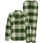 cyberjammies-fern-brushed-check-pyjama-set---olive-greenwhite-34514560