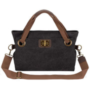 ZEDE Pont Des Arts Medium Cross Body Bag - Black