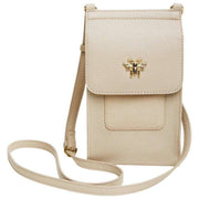 Alice Wheeler London Mini Bloomsbury Crossbody Bag - Stone Beige