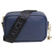 Alice Wheeler London Mini Soho Camera Cross Body Bag - Navy