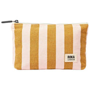 roka-maida-vale-small-cotton-canvas-pouch---rose-goldbeige-35904637
