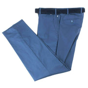 BRUHL London GB Pima Cotton Chinos - Marine Navy
