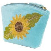 powder-summer-sunflower-embroidered-velvet-mini-pouch---blueyellowgreen-35503530