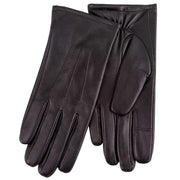 isotoner-smartouch™-three-point-leather-gloves---black-34518339