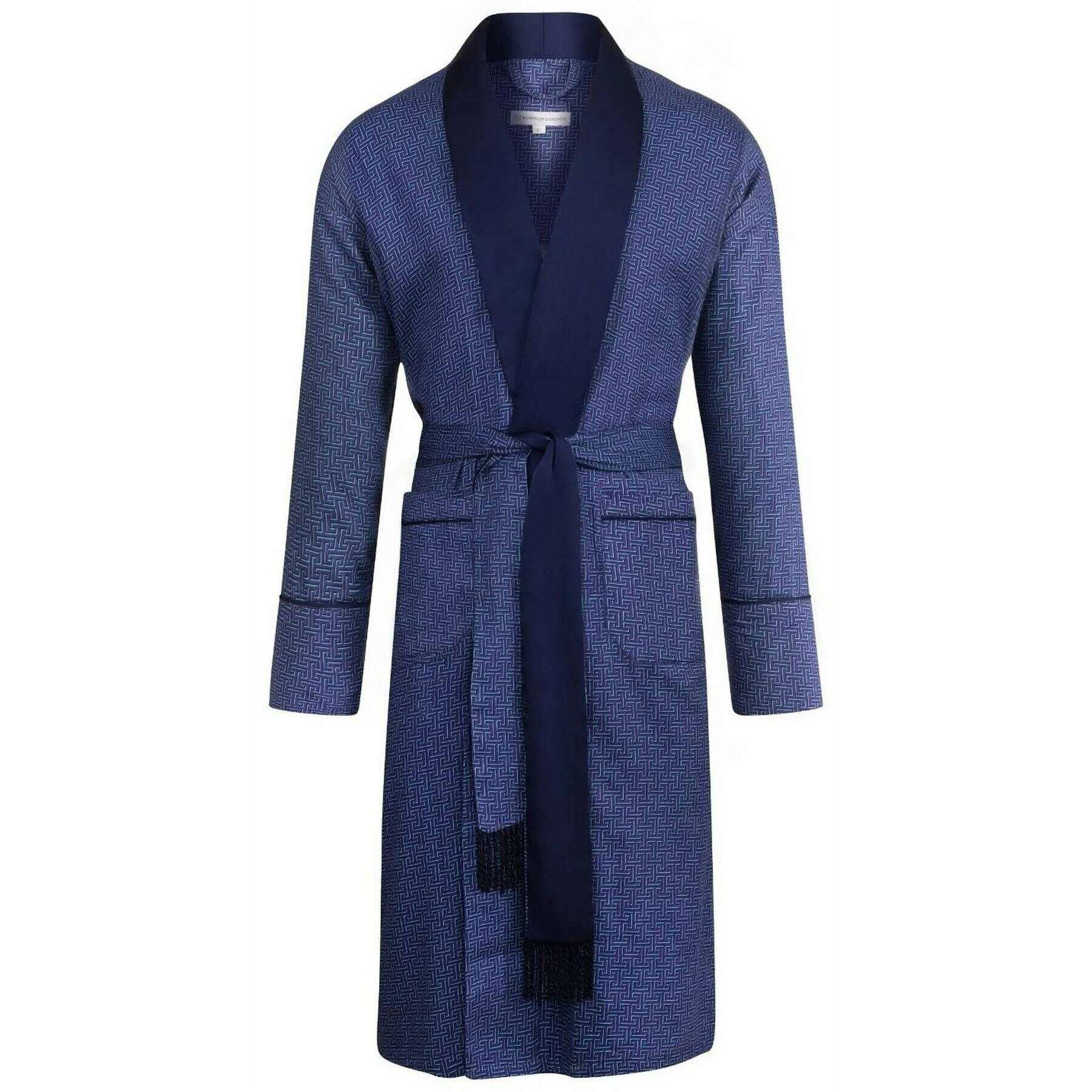 Bown of London Oxford Lightweight Dressing Gown