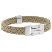 steel-barnett-harrison-thick-braided-leather-bracelet---ecru-cream-35896361