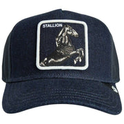 Goorin Bros Denim Stallion Trucker Hat - Navy