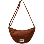 Hindbag Andrea Half Moon Bag - Chocolate Brown