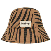 Hindbag Bob Bucket Hat - Cinnamon Zebra Brown