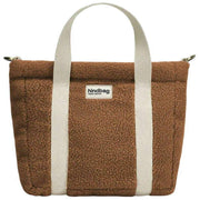 Hindbag Louise Square Teddy Crossbody Bag - Brown