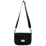 Hindbag Margault Quilted Shoulder Bag - Black