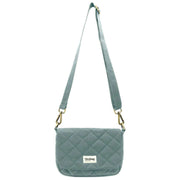Hindbag Margault Quilted Shoulder Bag - Sage Green