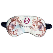 Jessica Russell Flint Cancer Silk Eye Mask - White/Beige