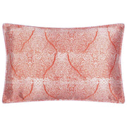 Jessica Russell Flint Coral Silk Pillowcase - Pink