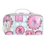 Jessica Russell Flint Hamptons Cosmetics Bag - Pink/Blue/White