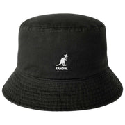 Kangol Washed Bucket Hat - Black