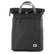 Roka Finchley A Large Sustainable Canvas Backpack - Carbon Grey