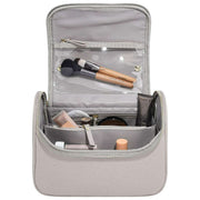 Stackers Large Cosmetic Case - Taupe Raffia