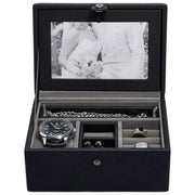 Stackers Luxury Photo Valet Box - Black