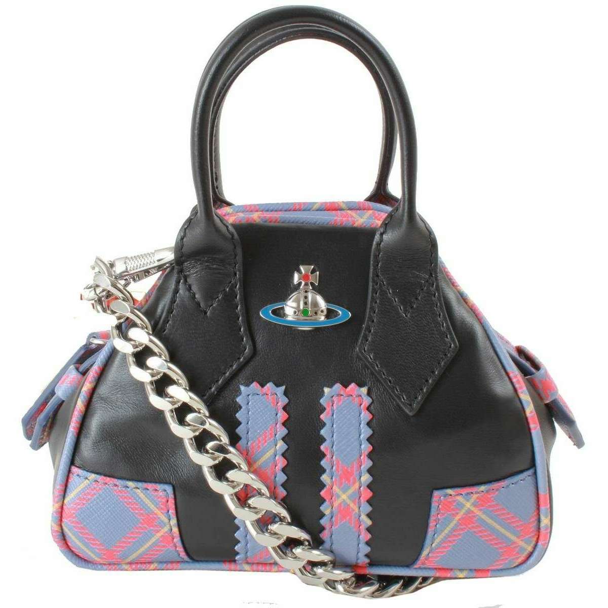 Black Vivienne Westwood Womens Nappa Leather Mini Yasmine Black Vivienne Westwood Womens Nappa Leather Mini Yasmine