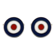 David Van Hagen RAF Cufflinks - Blue/White/Red
