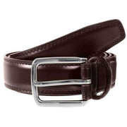Dents Plain Leather Belt - Brown