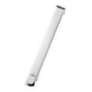 Orton West Diamond Set Tie Bar - Silver