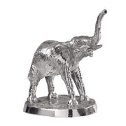 Orton West Elephant Ornament - Silver