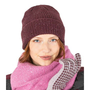 dents-ribbed-knit-beanie-hat---burgundy-34492441