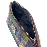 maccessori-harris-tweed-small-cosmetic-pouch---purplegreen-34630423