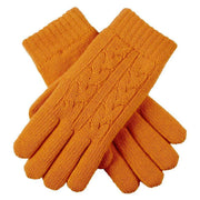 dents-cable-knit-gloves---pumpkin-orange-34478159
