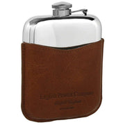 english-pewter-company-6oz-captive-top-purse-flask-and-pouch---silverbrown-34472423
