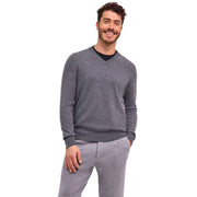 falke-pure-cashmere-v-neck-sweater---dark-grey-heather-35072835