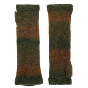 dents-long-below-elbow-ribbed-knit-wrist-warmers---moss-green-34478082