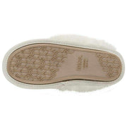 totes-toasties-sparkle-textured-faux-fur-mule-slippers---cream-34475889