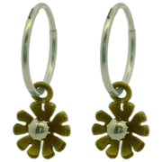 ti2-titanium-ten-petal-flower-charm-hoop-earrings---tan-34437813