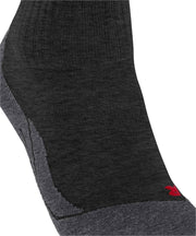Falke TK2 Explore Short Socks - Asphalt Mel Grey