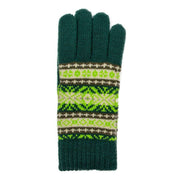 dents-jacquard-fair-isle-knitted-gloves---olive-green-34478381
