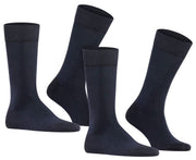 Falke Happy 2 Pack Socks - Dark Navy